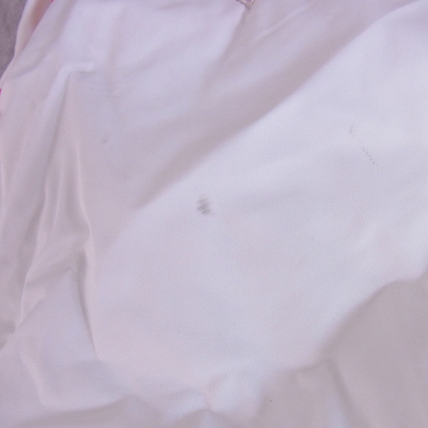 実際に弊社で買取させて頂いたLe coq sportif/ルコック レインウェア上下セット QG7025CP Sサイズ スカーレット×ストーンの画像 4枚目