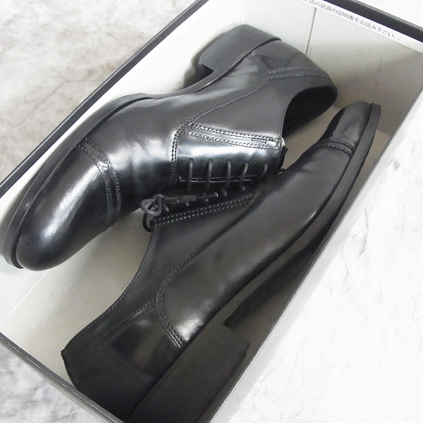 実際に弊社で買取させて頂いたLANVIN/ランバン ストレートチップ ビジネスシューズ 83303/25.5の画像 8枚目