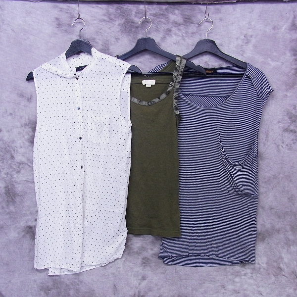 実際に弊社で買取させて頂いたDIESEL/DIESEL BLACK GOLD タンクトップ/ノースリーブシャツ/ワンピース XS 6点セットの画像 1枚目