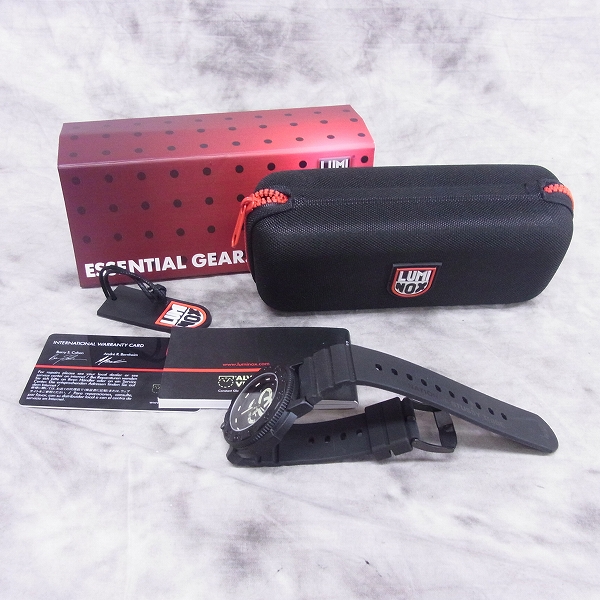 実際に弊社で買取させて頂いたStussy×Luminox/ステューシー×ルミノックス ダイバーズウォッチ Navy Seal 3000の画像 7枚目