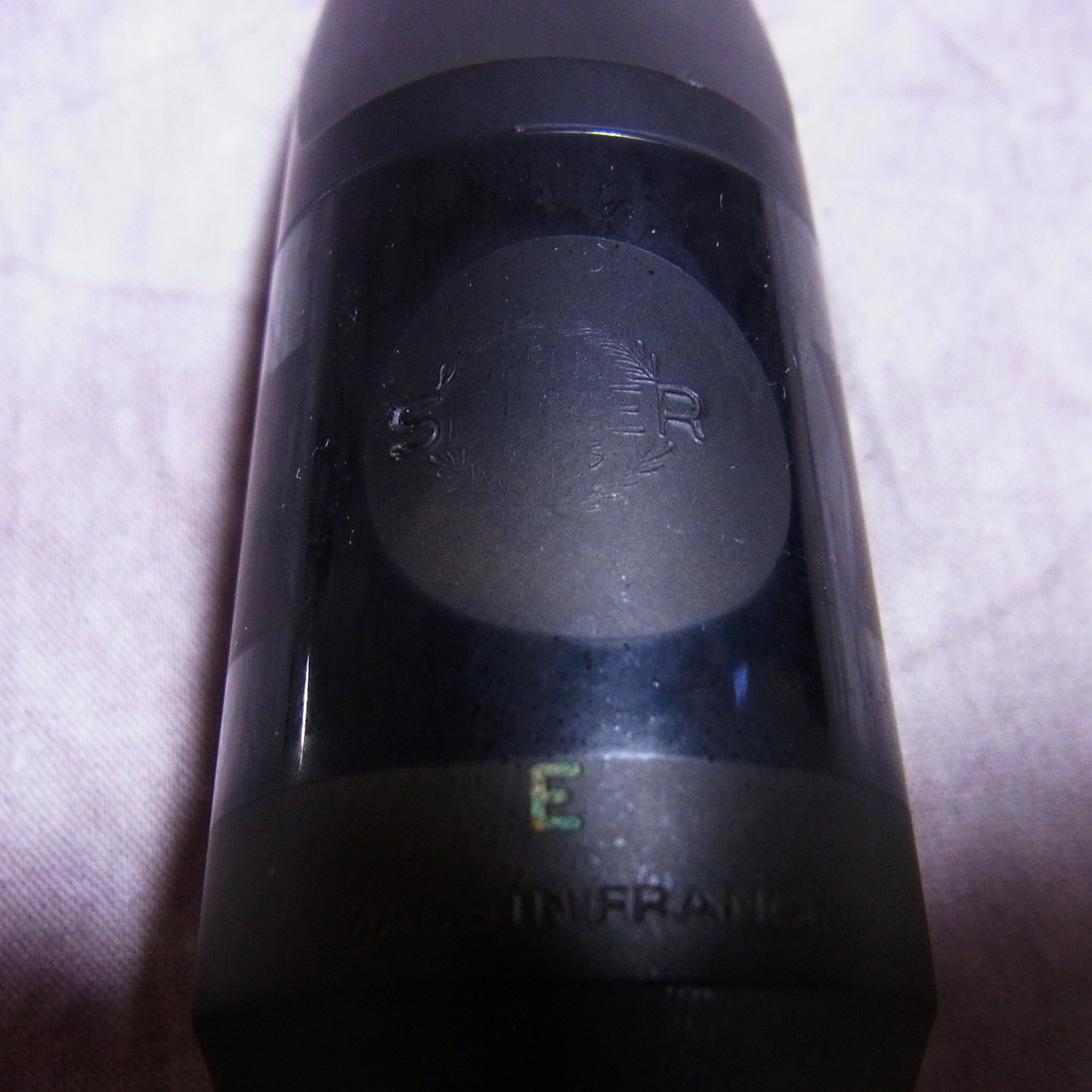 実際に弊社で買取させて頂いた中古 SELMER/セルマー バリトンサックス用マウスピース Eの画像 1枚目