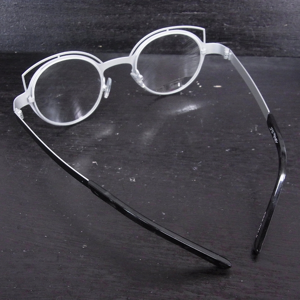 実際に弊社で買取させて頂いたJ.F.REY/ジェイエフレイ ラウンド/フォックス 眼鏡フレーム JF2695 0013の画像 3枚目