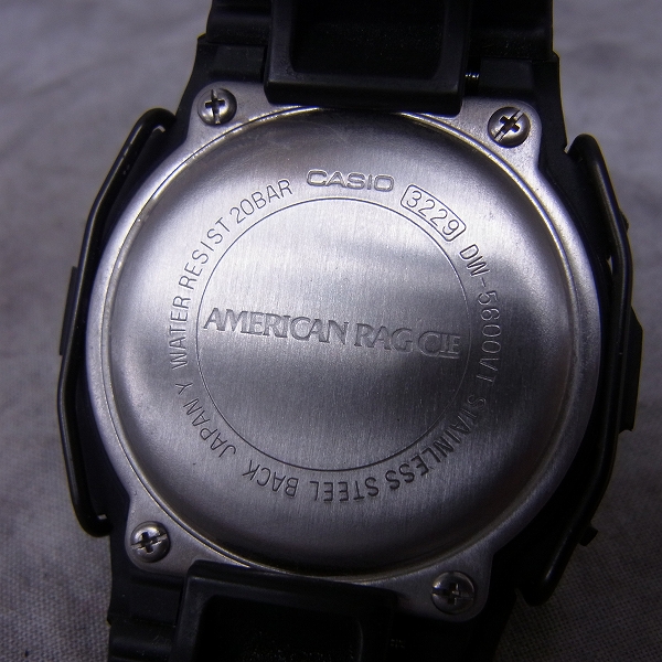 実際に弊社で買取させて頂いたG-SHOCK/Gショック×AMERICAN RAG CIE/アメリカンラグシー デジタル腕時計 DW-5600VTの画像 3枚目