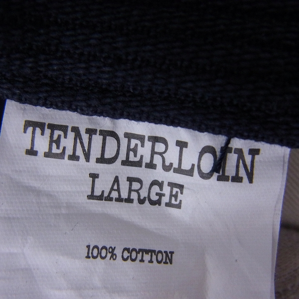 TENDERLOIN/テンダーロイン シンチバックコーデュロイパンツ ネイビー