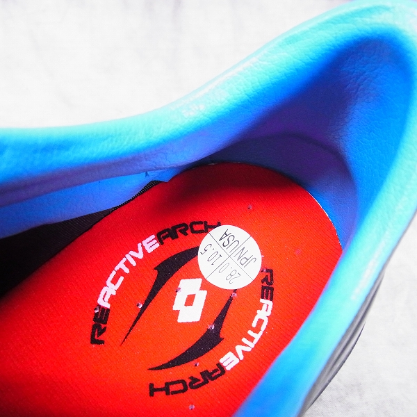 実際に弊社で買取させて頂いたLOTTO/ロット FUERZAPURA L 100 FG サッカー スパイク/LSS3113/BLK/SLV/28の画像 4枚目