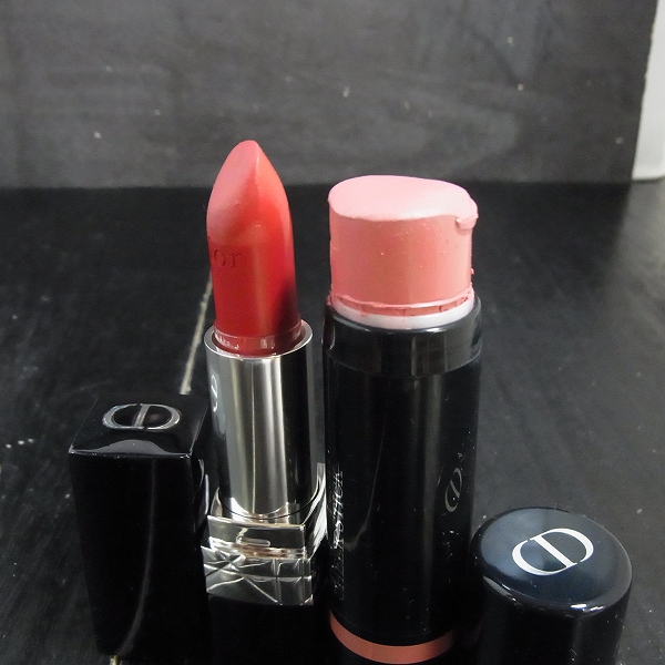 実際に弊社で買取させて頂いたChristian Dior/クリスチャン・ディオール 口紅/アイシャドウ等 5点セットの画像 2枚目