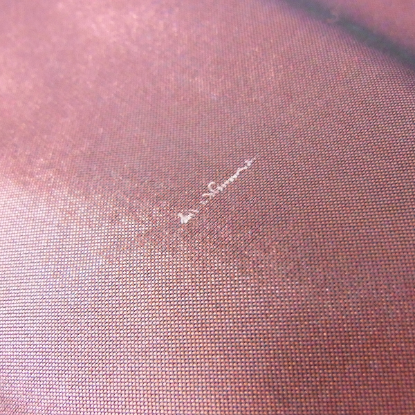 実際に弊社で買取させて頂いたLOEWE/ロエベ ブランドロゴ ビーズ刺繍 ストールの画像 4枚目