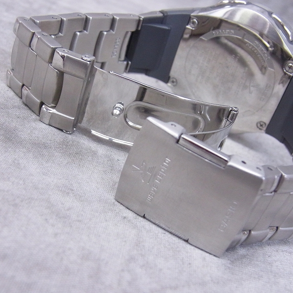 実際に弊社で買取させて頂いたCASIO/カシオ waveceptor/ウェーブセプター 電波ソーラー 腕時計/WVA-500J の画像 2枚目