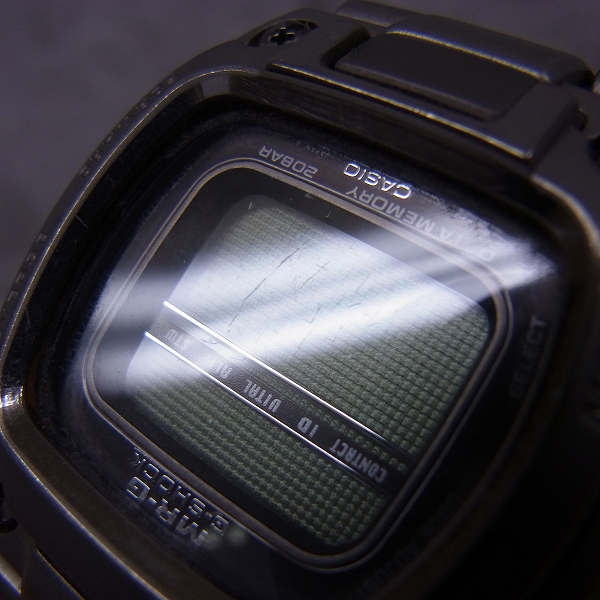 実際に弊社で買取させて頂いたG-SHOCK/Gショック 腕時計 MR-G ミッドナイトパープル MRG-210TZ-6【動作未確認】の画像 5枚目