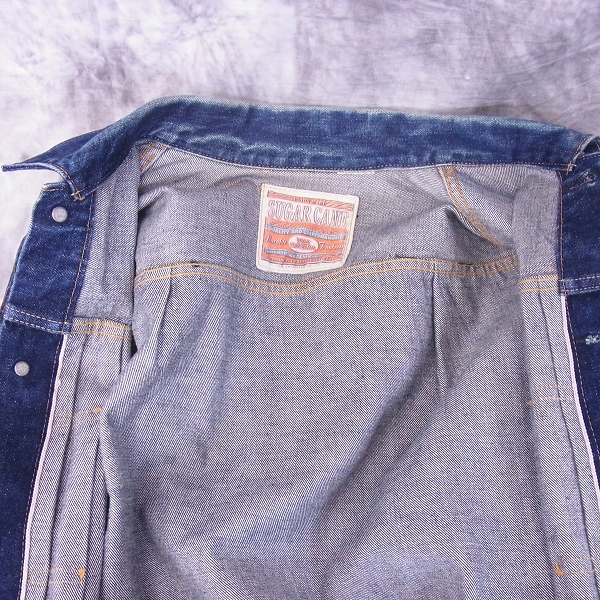 SUGAR CANE/シュガーケーン 14OZデニムジャケット Gジャン M11027Cの