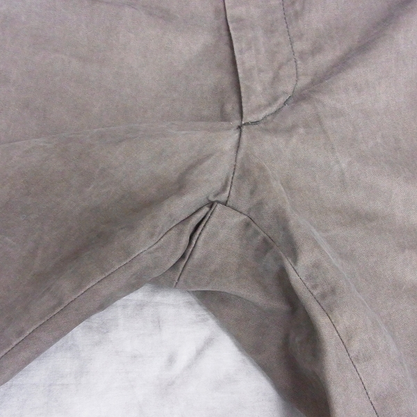 実際に弊社で買取させて頂いたDhyana/ディアーナ コットン チノパン/ワークパンツ DO8AW-40/1の画像 6枚目