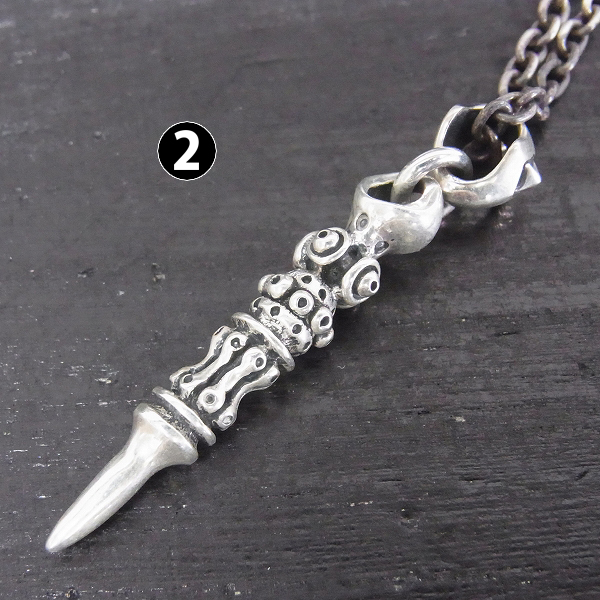 実際に弊社で買取させて頂いたdeaf breed/デフブリード ペンダント/ネックレスチェーン 2点セットの画像 3枚目