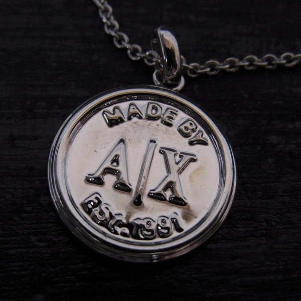 実際に弊社で買取させて頂いたARMANI EXCHANGE/アルマーニエクスチェンジ メダルペンダント チェーン付の画像 1枚目