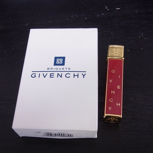 実際に弊社で買取させて頂いたGIVENCHY/ジバンシー G16-1601 サテン 電子式ガスライターの画像 5枚目