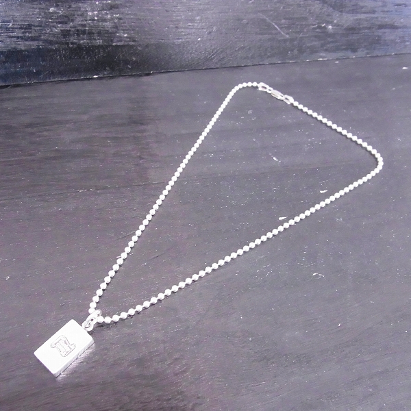 実際に弊社で買取させて頂いたSTANLEY GUESS/スタンリーゲス シェルインレイ ラージ ID ネックレス/ペンダントの画像 9枚目