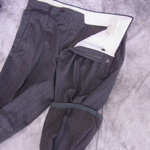 実際に弊社で買取させて頂いたHUGO BOSS/ヒューゴボス ストライプ セットアップスーツ の画像 5枚目