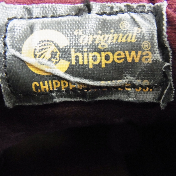 実際に弊社で買取させて頂いたCHIPPEWA/チペワ ツンドラブーツ サイドゴア 92344/9Dの画像 5枚目