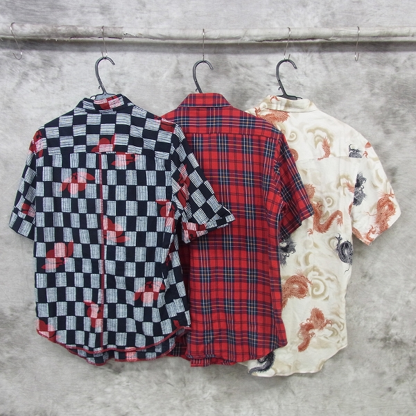 実際に弊社で買取させて頂いたSUPERNUTS/スーパーナッツ・ARMANI JEANS/アルマーニジーンズ 他 S/L 3点セットの画像 1枚目