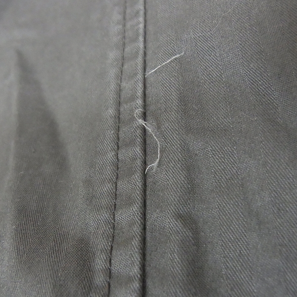 実際に弊社で買取させて頂いたEDIFICE/エディフィス  ミリタリージップアップシャツブルゾン/40の画像 6枚目