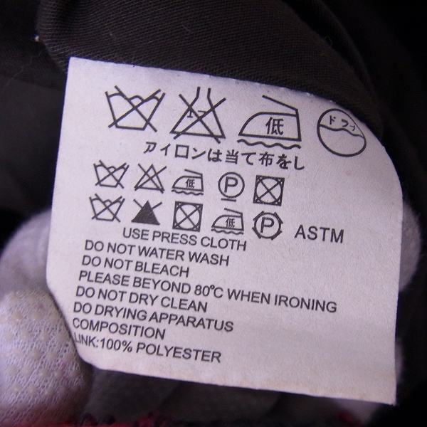 実際に弊社で買取させて頂いたGIORGIO ARMANI/ジョルジオアルマーニ フーデッド レザージャケット/52の画像 6枚目