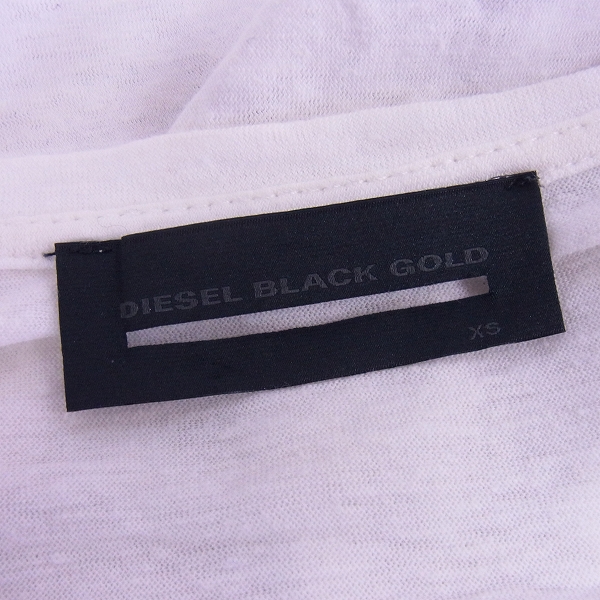 実際に弊社で買取させて頂いたDIESEL/DIESEL BLACK GOLD Tシャツ/カットソー S/XS 3点セットの画像 2枚目