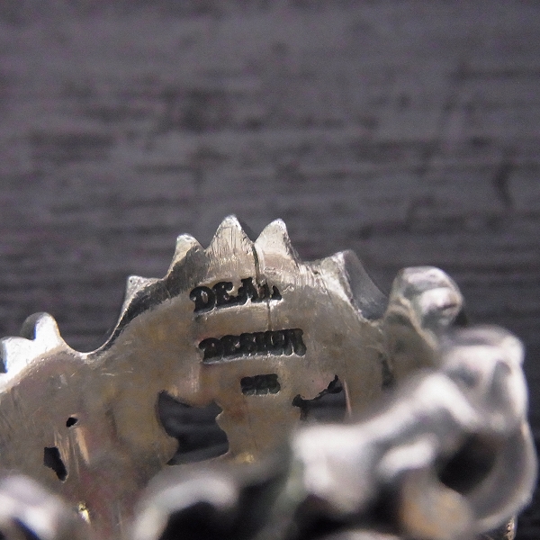 実際に弊社で買取させて頂いたDEAL DESIGN/ディールデザイン ペルソナクロス リング 18号の画像 3枚目