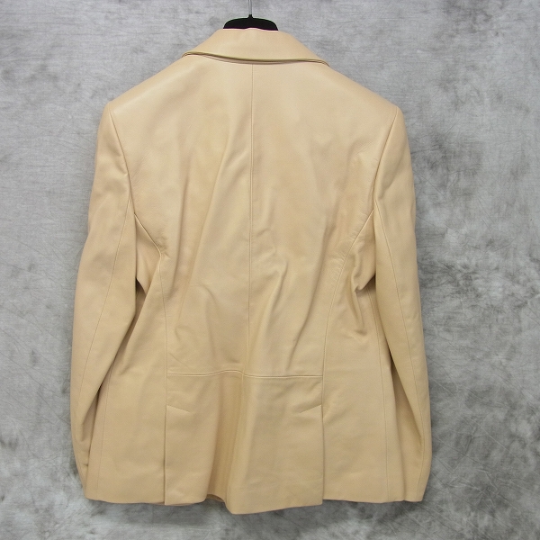 実際に弊社で買取させて頂いたLOEWE/ロエベ ラムスキン 2B テーラードジャケット 42の画像 1枚目