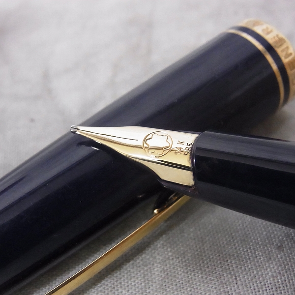 実際に弊社で買取させて頂いたMONTBLANC/モンブラン GENERATION 万年筆 ペン先14K/585