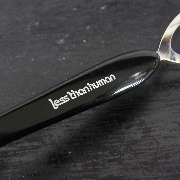 実際に弊社で買取させて頂いたLess than human/レスザンヒューマン  OkaOde マカオデ  1010Limited メガネフレーム/フルリムの画像 6枚目