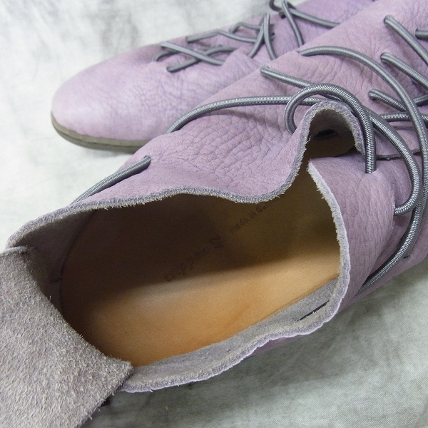 実際に弊社で買取させて頂いたtrippen/トリッペン レースアップ レザーシューズ 42の画像 4枚目