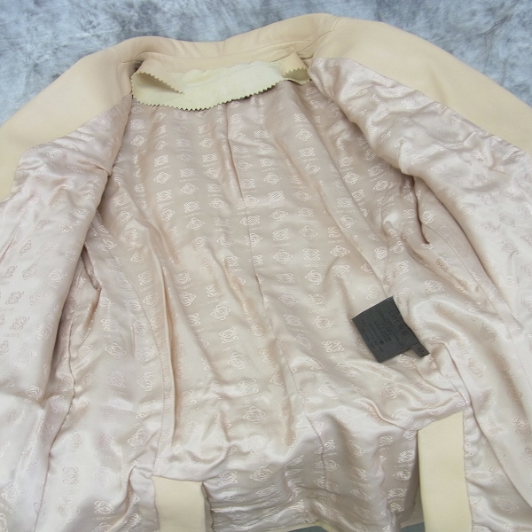 実際に弊社で買取させて頂いたLOEWE/ロエベ ラムスキン 2B テーラードジャケット 42の画像 5枚目