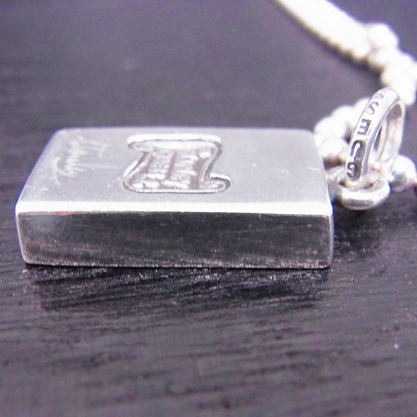 実際に弊社で買取させて頂いたSTANLEY GUESS/スタンリーゲス シェルインレイ ラージ ID ネックレス/ペンダントの画像 3枚目