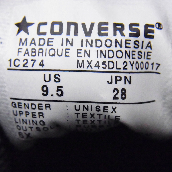 CONVERSE/コンバース ジャックパーセル MID 千鳥格子 スニーカー CONVERSE/コンバース ジャックパーセル MID 千鳥格子 スニーカー