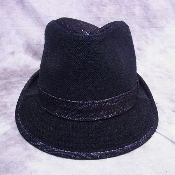 実際に弊社で買取させて頂いたCA4LA/カシラ 中折ハット ウール混/コットン混 帽子/キャップの画像 1枚目