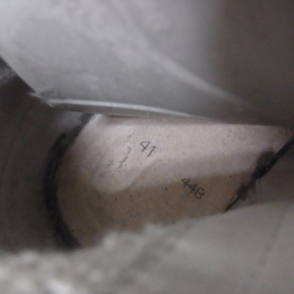 実際に弊社で買取させて頂いたGolden Goose/ゴールデングース FRANCY ハイカット スニーカー/41の画像 5枚目