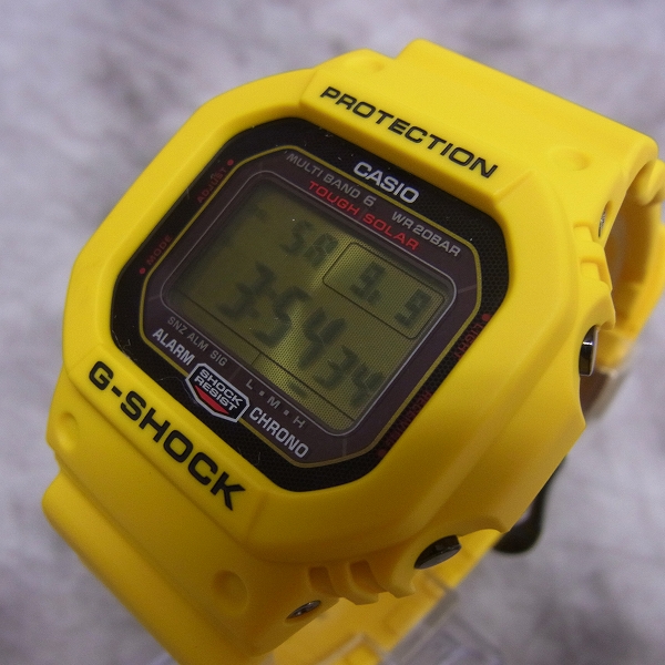 G-SHOCK/Gショック 30周年記念限定 ライトニングイエロー GW-M5630E