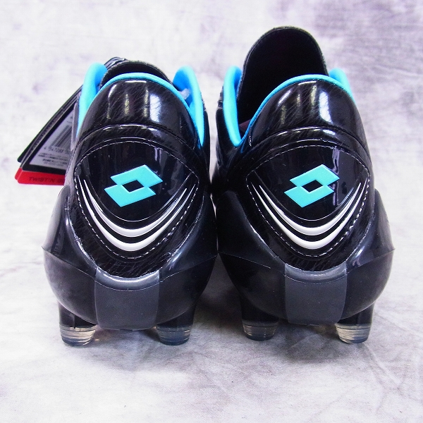 実際に弊社で買取させて頂いたLOTTO/ロット FUERZAPURA L 100 FG サッカー スパイク/LSS3113/BLK/SLV/28の画像 1枚目