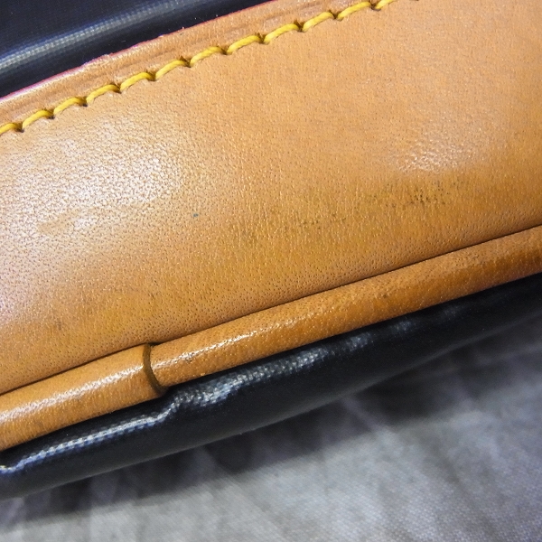 実際に弊社で買取させて頂いたHUNTING WORLD/ハンティングワールド　バチュークロス ショルダーバッグの画像 8枚目