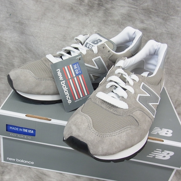 未使用品】NEW BALANCE/ニューバランス USA製 スニーカー/M995GR/10Dの