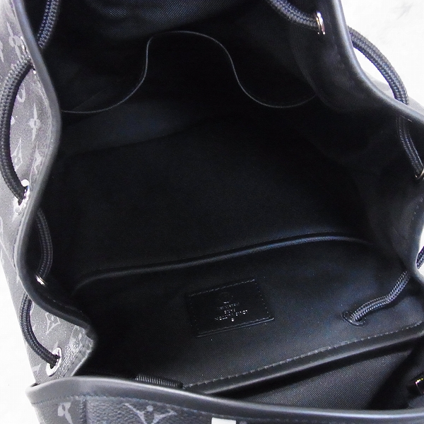 実際に弊社で買取させて頂いたLouis Vuitton×fragment design 2017モノグラム エクリプス/リュックサックザック/バックパック/M43409の画像 4枚目