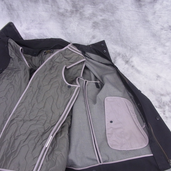 実際に弊社で買取させて頂いたDIESEL BLACK GOLD/ディーゼル ライナー付きジャケット 茶/Sの画像 9枚目