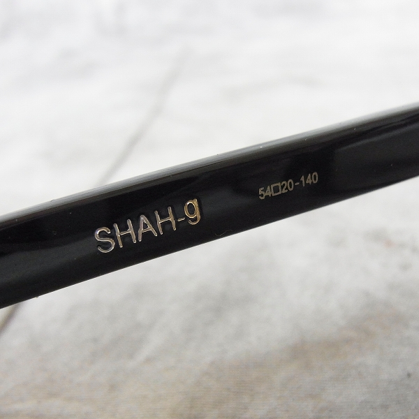 実際に弊社で買取させて頂いたOliver Goldsmith/オリバーゴールドスミス 度入り メガネフレーム SHAH-Gの画像 3枚目