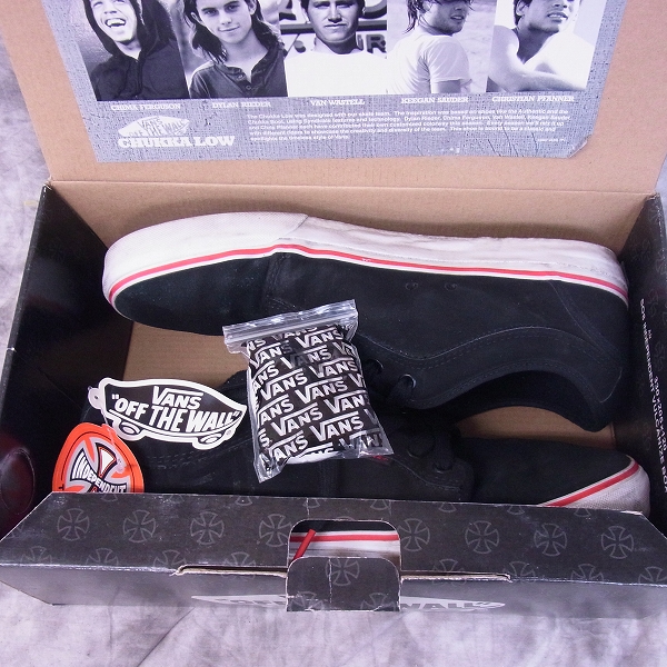 実際に弊社で買取させて頂いたVANS×INDEPENDENT/ヴァンズ×インデペンデント CHUKKA LOW/チャッカ スニーカー/30.0の画像 7枚目