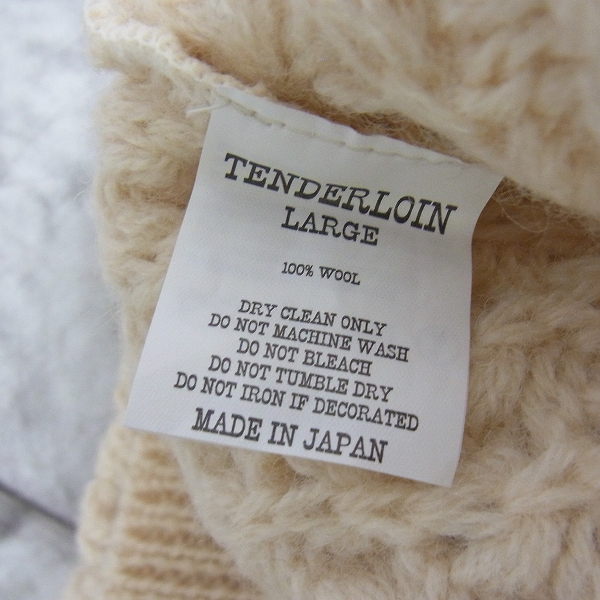 TENDERLOIN/テンダーロイン T-SWEATER POPCORN ポップコーンセーター