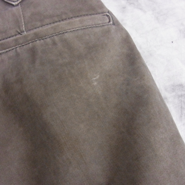 実際に弊社で買取させて頂いたDhyana/ディアーナ コットン チノパン/ワークパンツ DO8AW-40/1の画像 5枚目