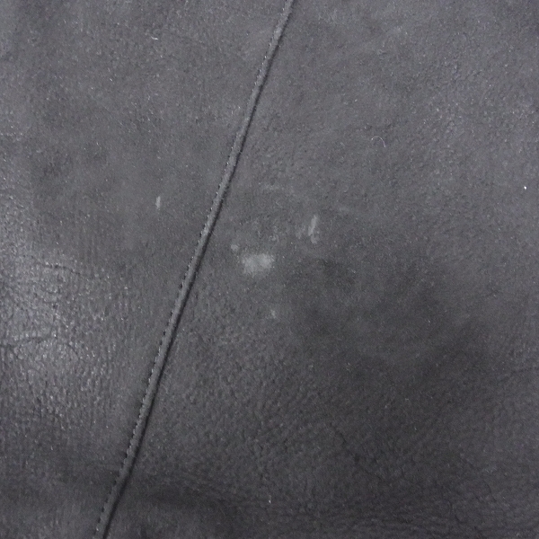 実際に弊社で買取させて頂いたjunhashimoto/ジュンハシモト レザー トラックジャケット/2の画像 7枚目