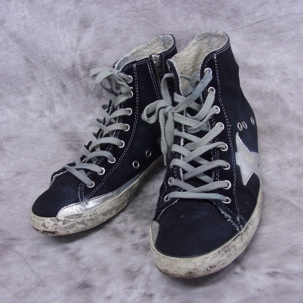 実際に弊社で買取させて頂いたGolden Goose/ゴールデングース FRANCY ハイカット スニーカー/41