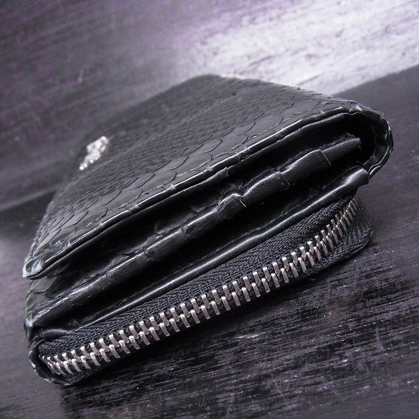 実際に弊社で買取させて頂いたDEAL DESIGN/ディールデザイン パイソン　スマートジップ ウォレット/ウォレットキーパーの画像 3枚目