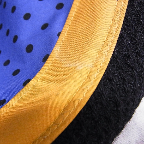 実際に弊社で買取させて頂いたCA4LA/カシラ 中折ハット ウール混/コットン混 帽子/キャップの画像 6枚目