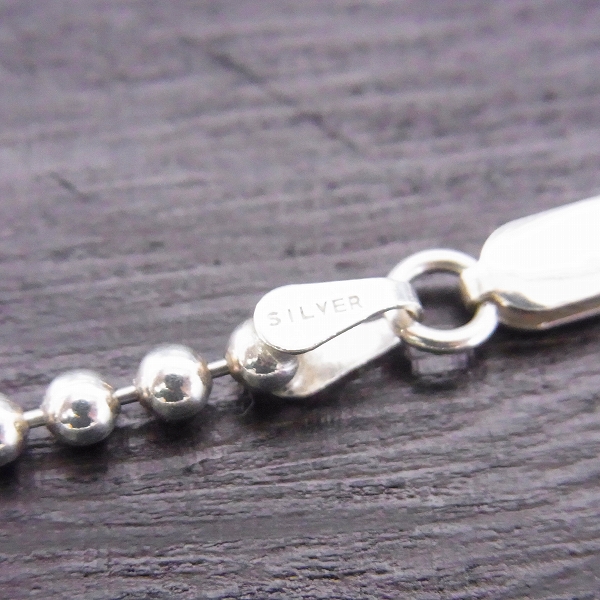 実際に弊社で買取させて頂いたSTANLEY GUESS/スタンリーゲス シェルインレイ ラージ ID ネックレス/ペンダントの画像 5枚目